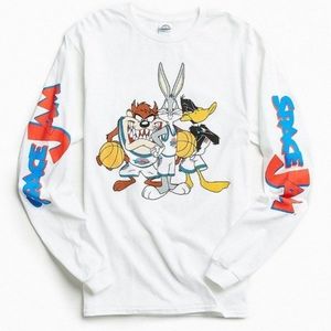 Space Jam Graphic Long Sleeve Tee